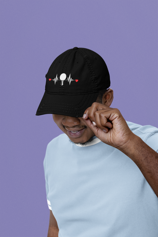 Organic Cap - Tischtennis-Herzschlag