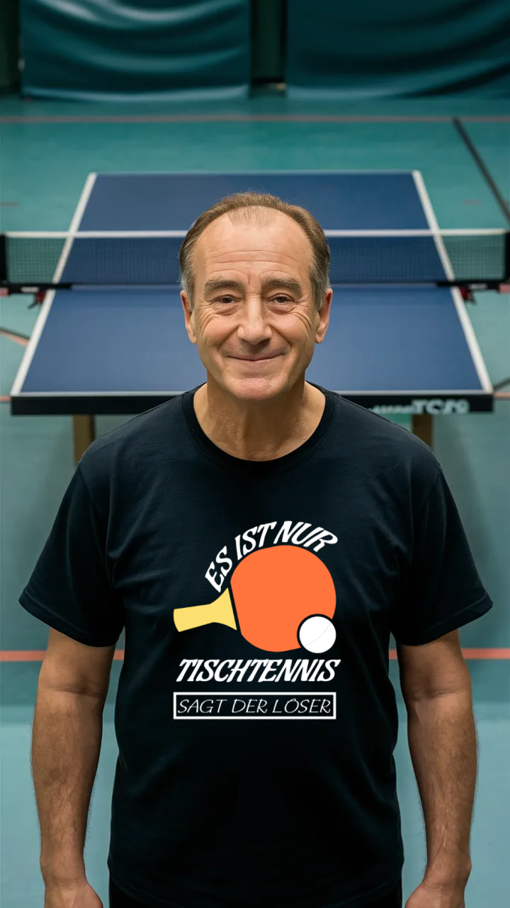 Bio Classic T-Shirt Tischtennis - Sagt der Loser