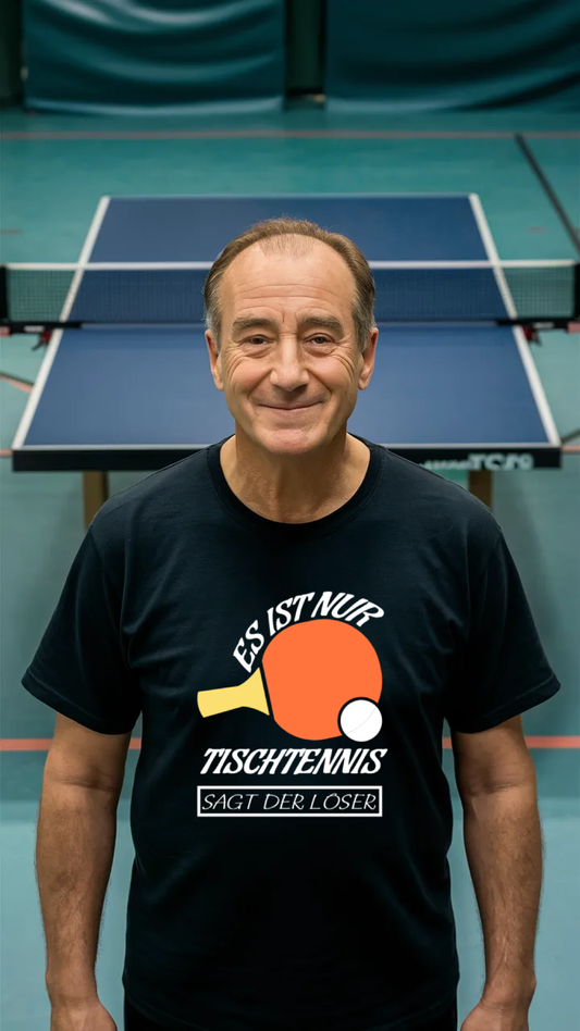 Bio Classic T-Shirt Tischtennis - Sagt der Loser